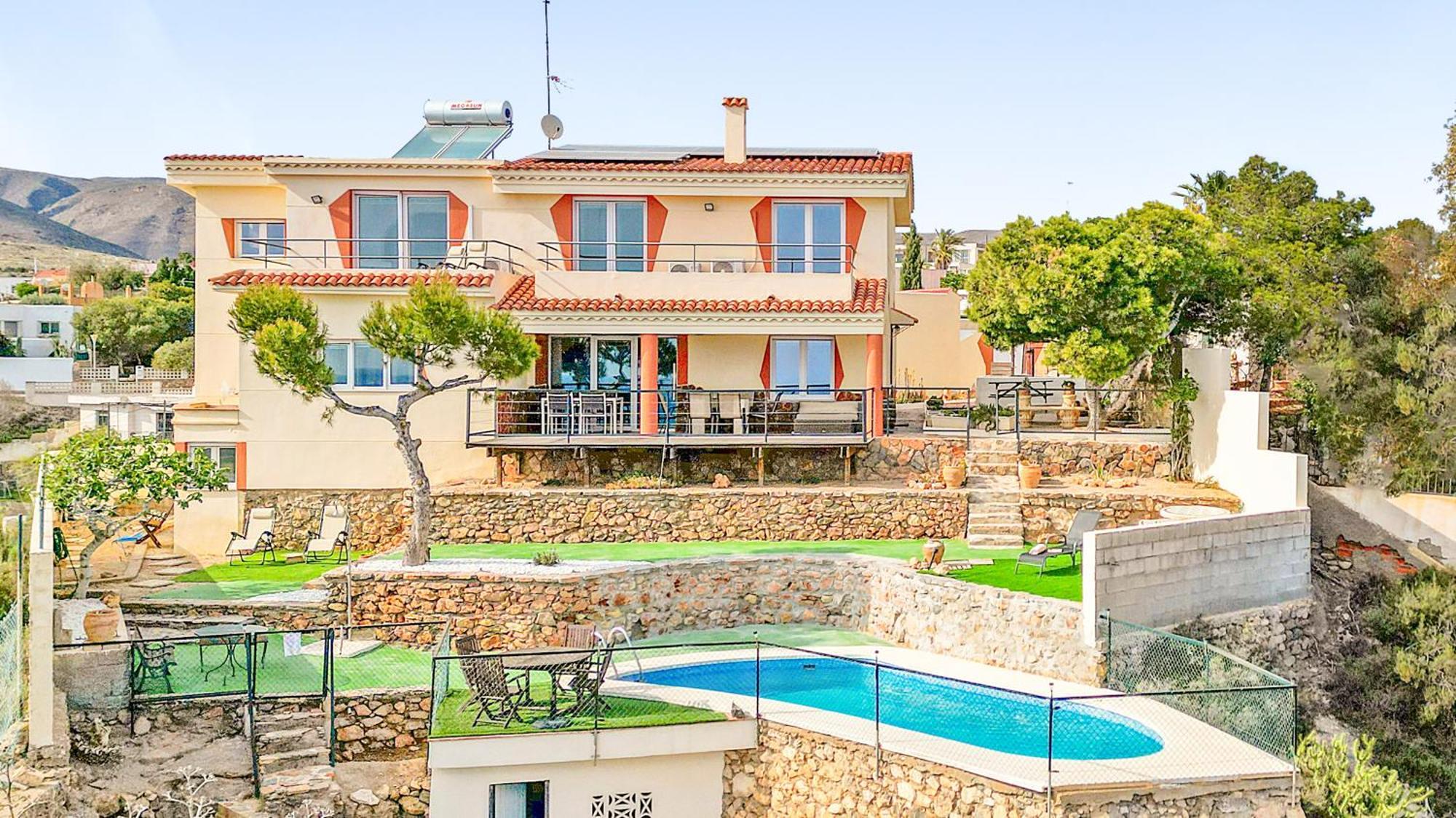 Villa Infinity Sea Views I Pool I Bbq I Jacuzzi Альмерия Экстерьер фото